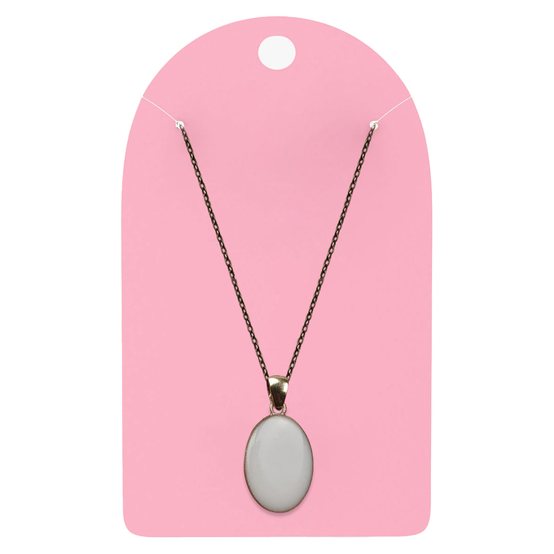 Vintage Posh Oval Pendant with Breastmilk Jewelry Kit