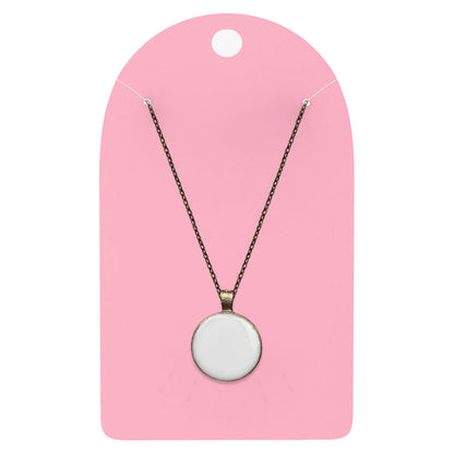 Vintage Posh Round Pendant with Breastmilk Jewelry DIY Kit